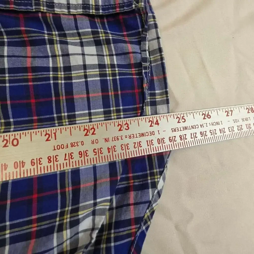 Ralph Lauren Plaid Button Down Shirt L/G (14-16)